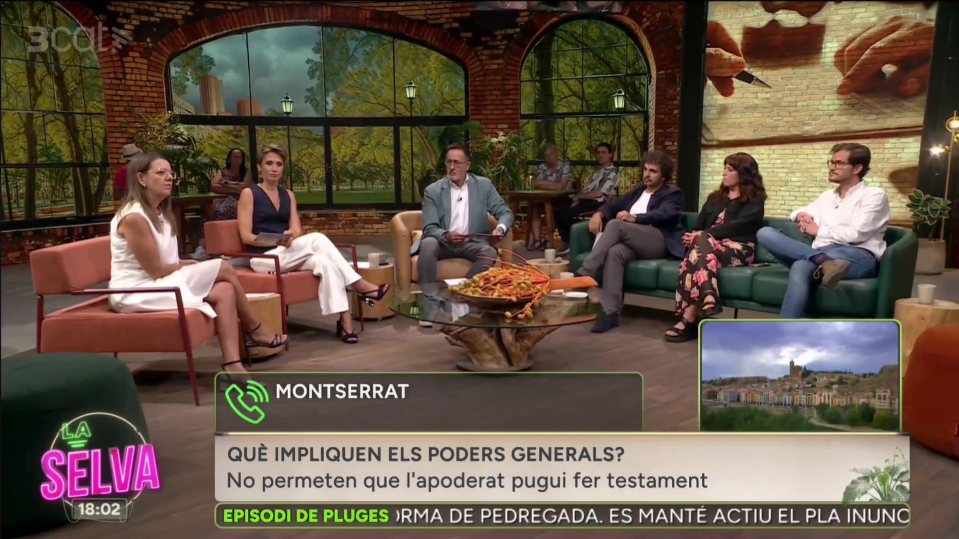 LA SELVA – TV3 – Meritxell Gabarró participa al programa de TV3 “La Selva”